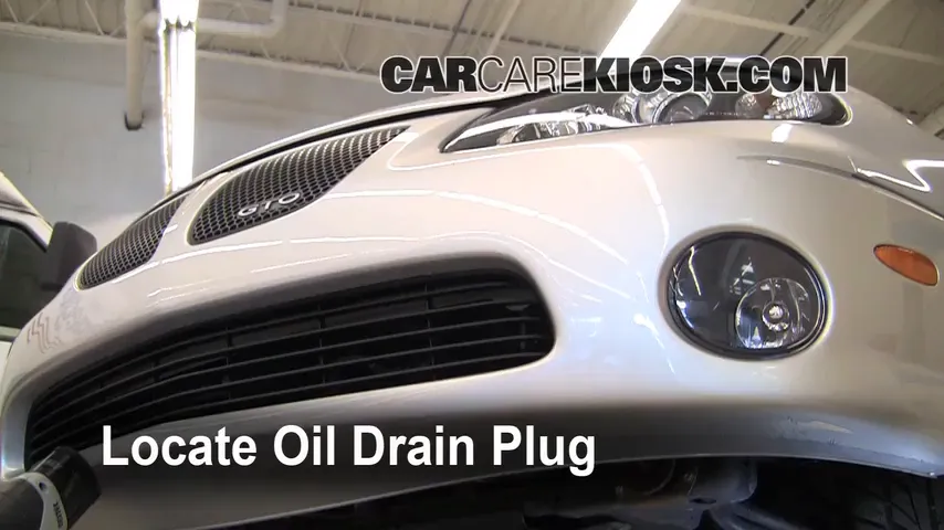 2004 Pontiac GTO 5.7L V8 Oil Change Oil and Oil Filter